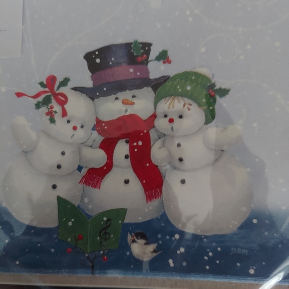 Gartner Snowmen Snow Family Christmas Holiday Computer Paper - Picture 2 of 4